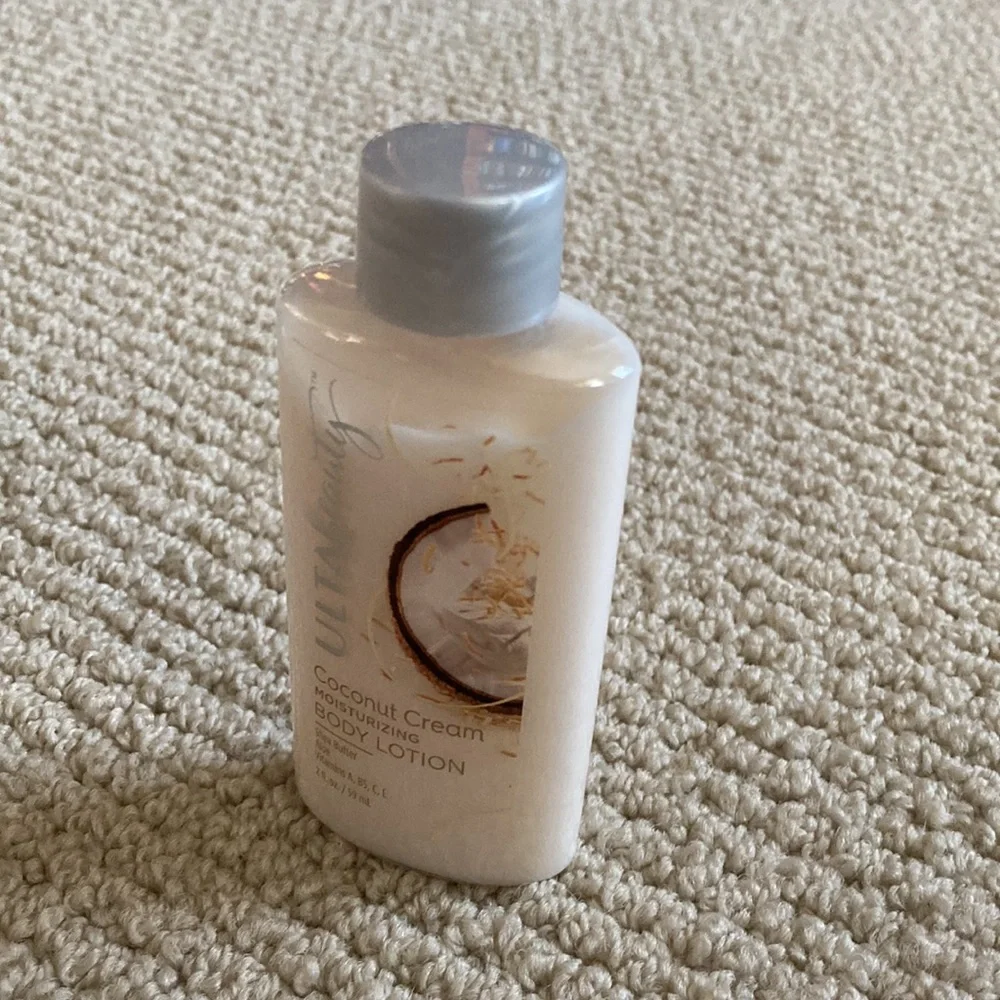 NEW Ulta Beauty Coconut Cream Moisturizing Body Lotion Travel Size 2 fl oz NWOB